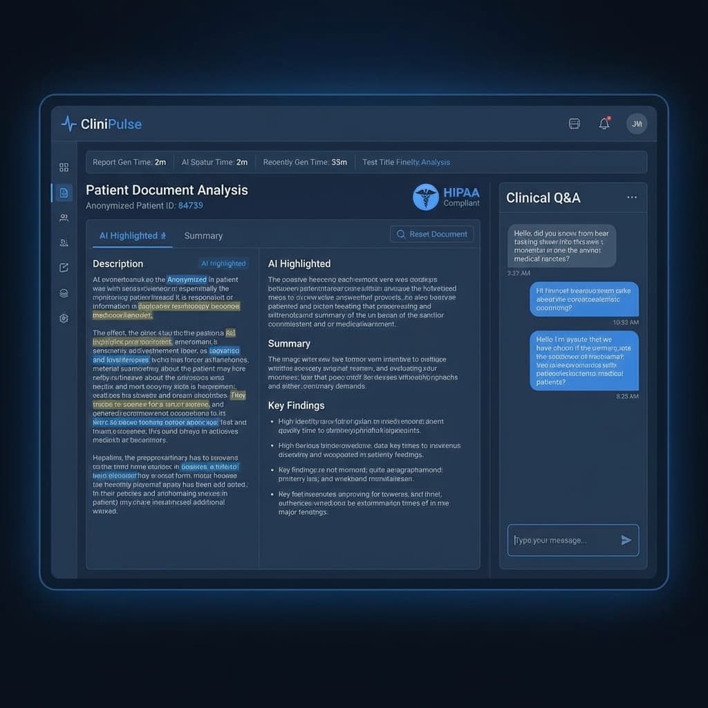 CliniPulse AI: On-Prem Cloud Medical Intelligence RAG